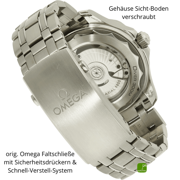 Omega Seamaster 300 Prof. weiss Schiesse zu 