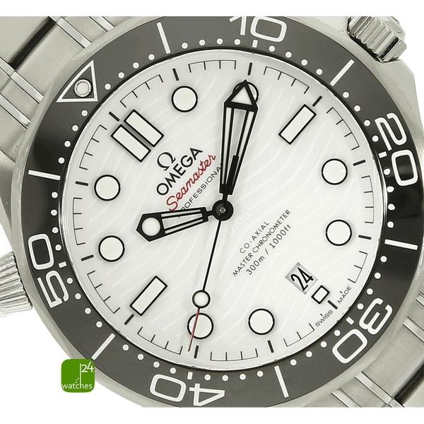 Omega Seamaster 300 Prof. weiss Zifferblatt 