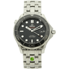 Omega Seamaster gebraucht schwarz stehend