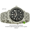 Omega Seamaster gebraucht schwarz liegend