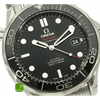 gebrauchte Omega Seamaster schwarz Zifferblatt