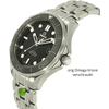 Omega Seamaster schwarz Gehaeuse re