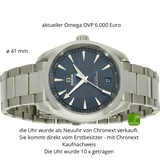 Omega Aqua Terra 41  liegend