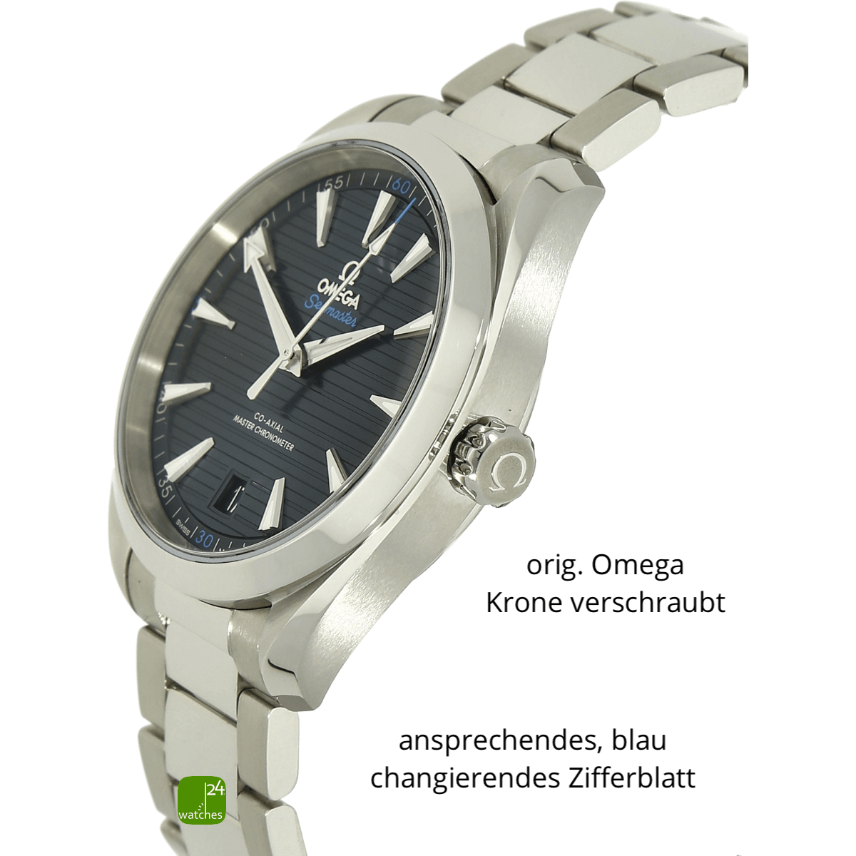 Omega Aqua Terra 41 Gehaeuse rechts