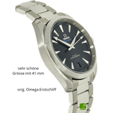 Omega Aqua Terra 41 Gehaeuse links