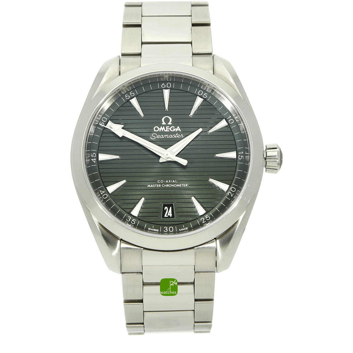 Seamaster Aqua Terra gruen stehend