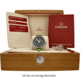Seamaster Aqua Terra gruen mit Papieren