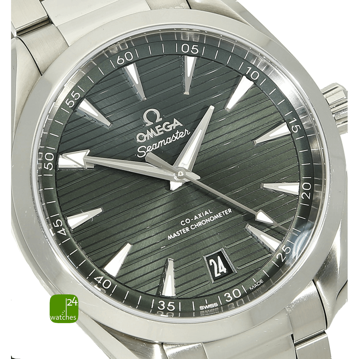 Seamaster Aqua Terra gruen Zifferblatt