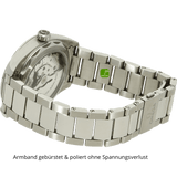 Seamaster Aqua Terra gruen Armband links