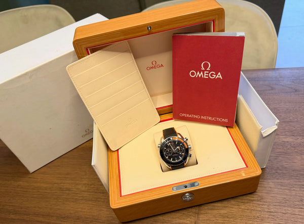 Omega Plaent Ocean Chrono 600m in der Box 