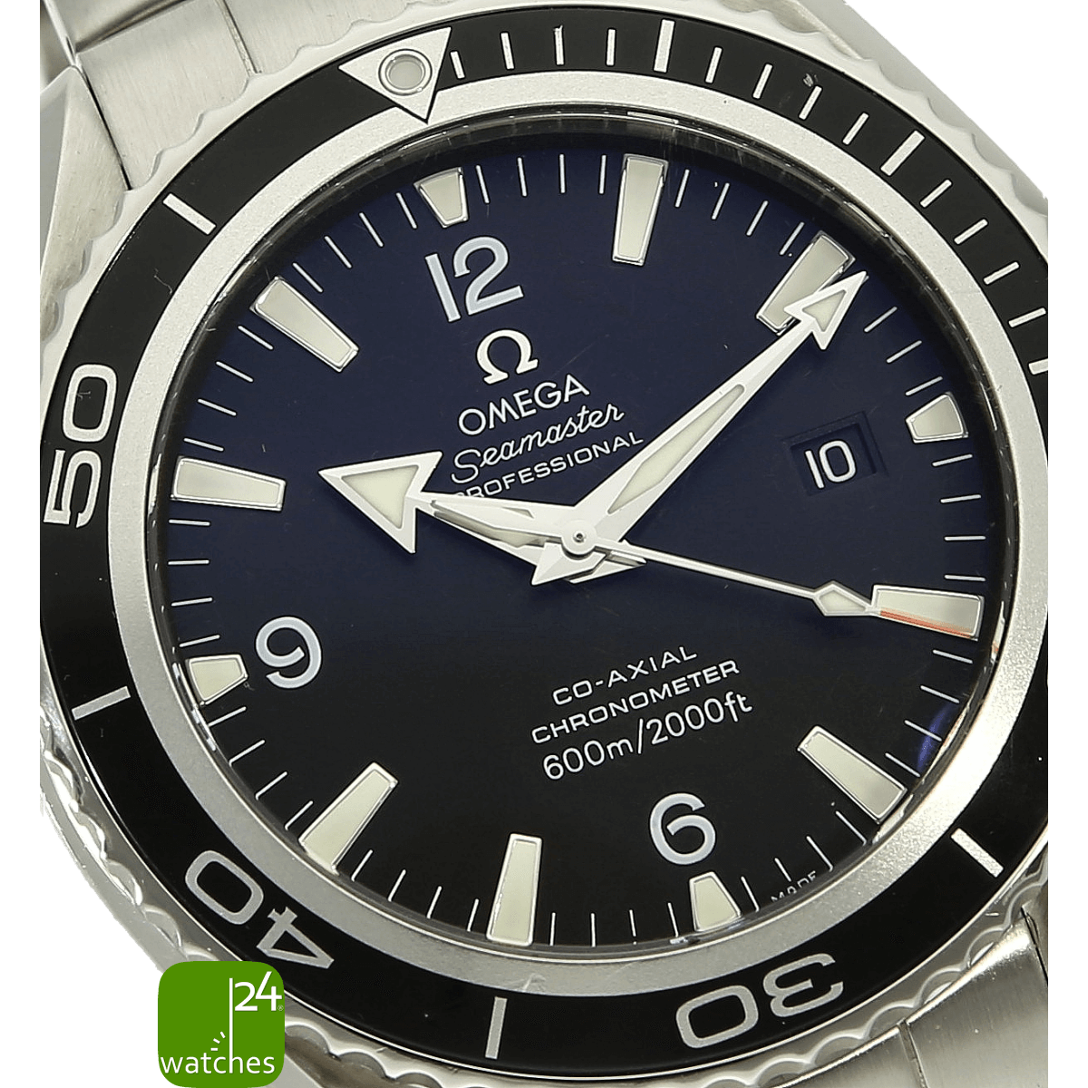 Omega Seamaster Planet Ocean Zifferblatt