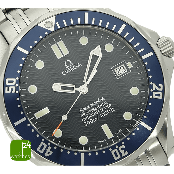 Omega Seamaster 300 blau Zifferblatt