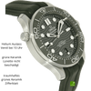 Omega Seamaster gruen Gehaeuse links
