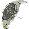 gebrauchte Omega Speedmaster Moon watch Gehaeuse rechts