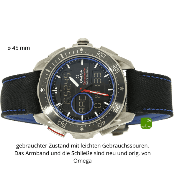 Omega Regatta x 33 Emirates liegend