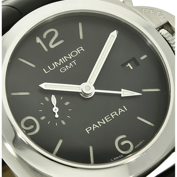 Panerai Luminor GMT Pam 320 Zifferblatt 
