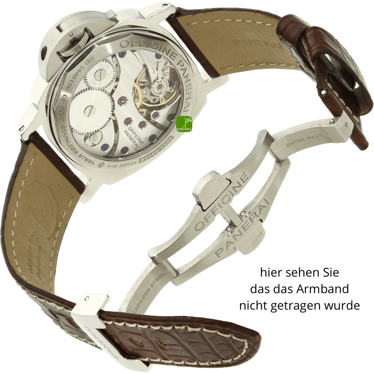 Panerai Luminor Marina gebraucht Schliesse offen