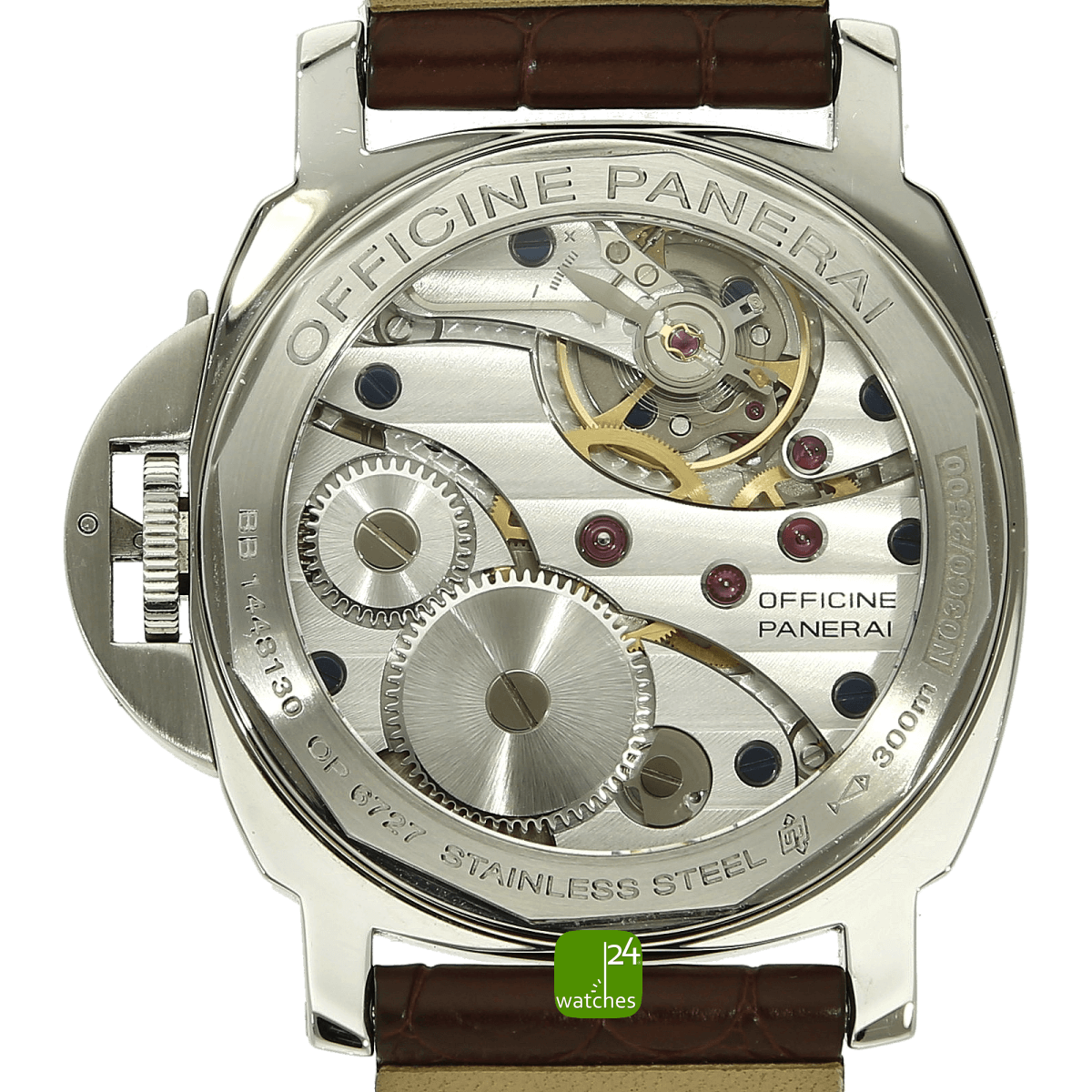 gebrauchte Panerai Luminor Marina Gehaeuseboden