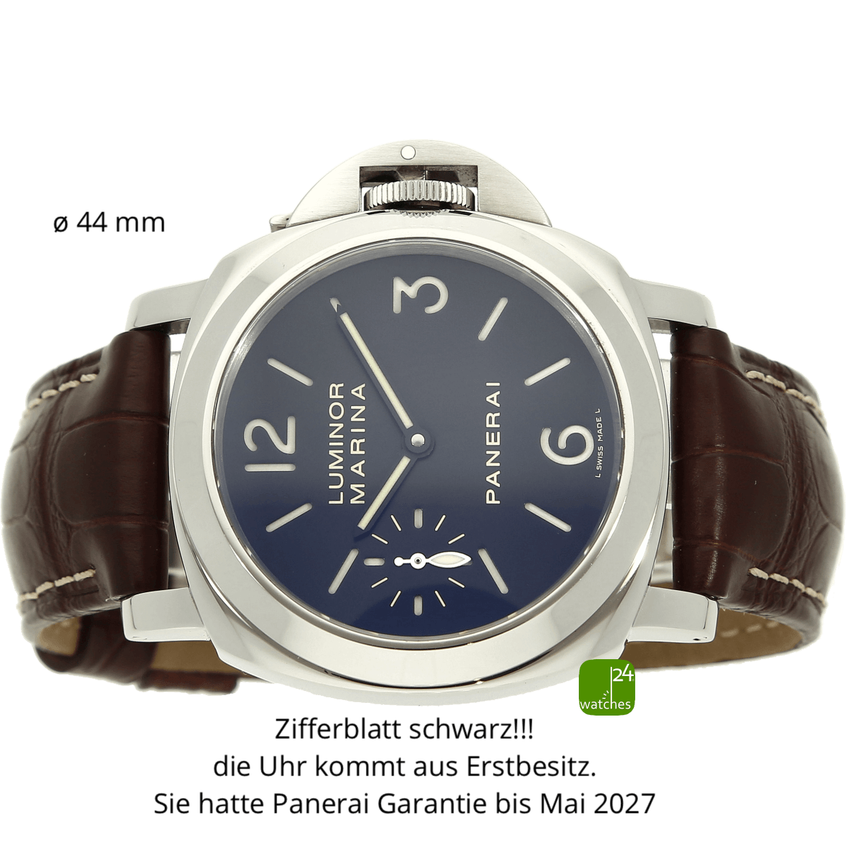 gebrauchte Panerai Luminor Marina liegend