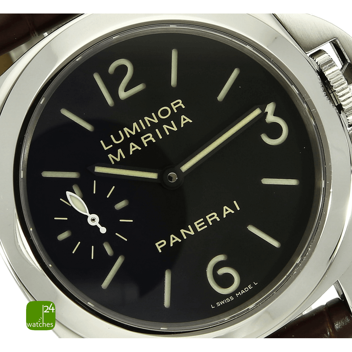 Panerai Luminor Marina gebraucht mit ansprechendem Zifferblatt