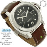 Panerai Luminor PAM 00104 halb liegend