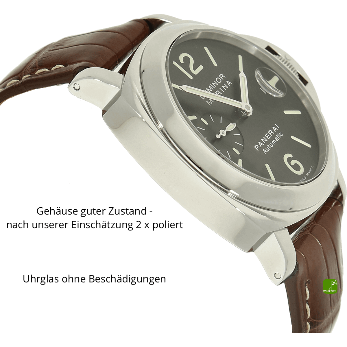 Panerai Luminor PAM 00104 Gehaeuse links