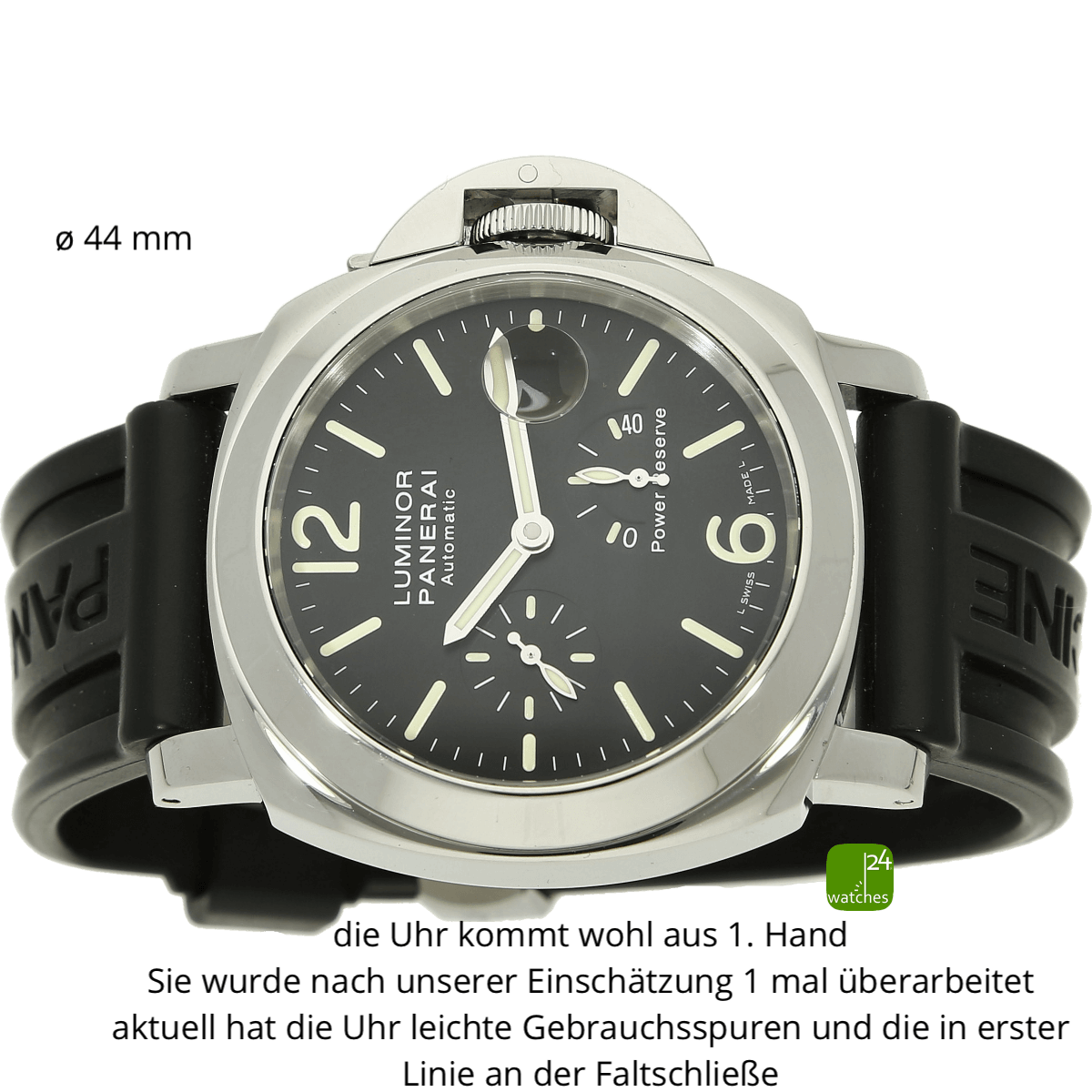 Luminor Marina Powerreserve liegend