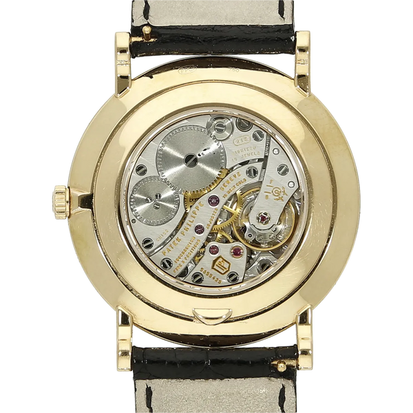 Patek Philippe Calatrava 36 mm Gehaeuseboden offen 