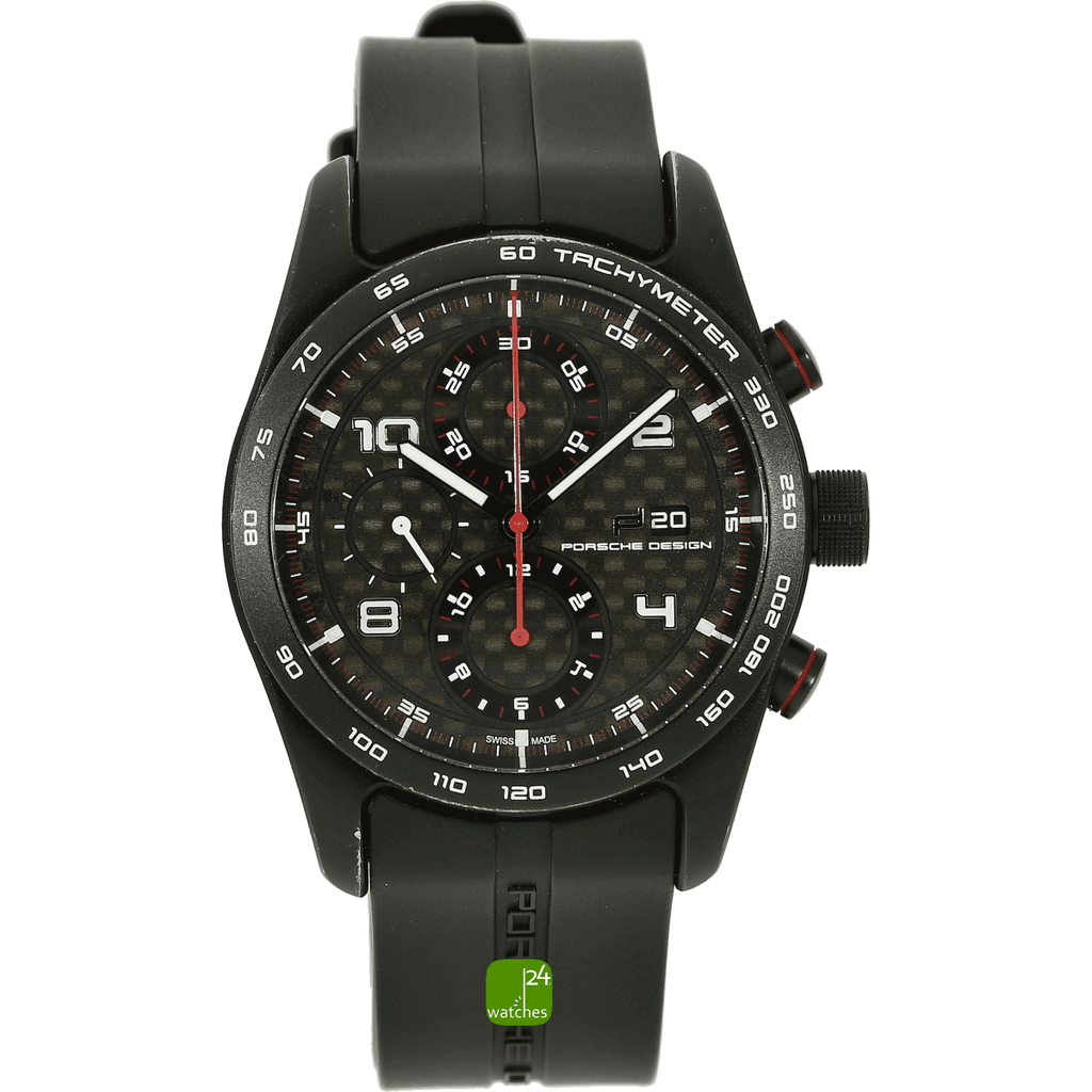 Porsche Design Chronoliner Titan stehend