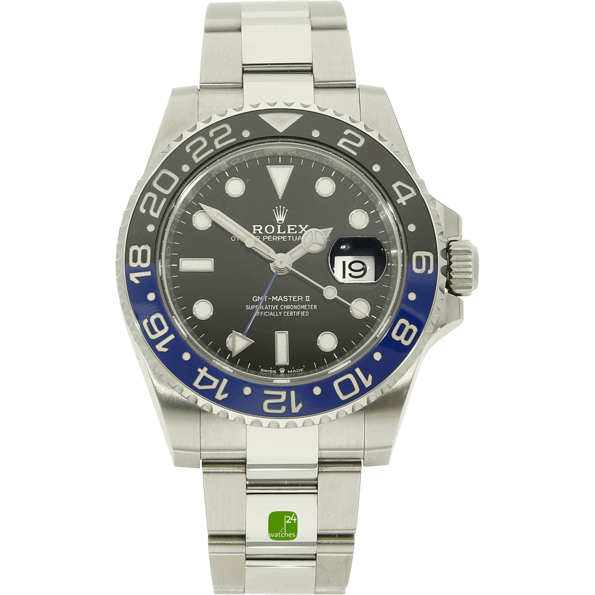 Rolex GMT Master Batman stehend