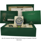 Rolex GMT Master Batman mit Papieren