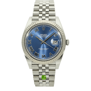 Datejust 41 azzuro jubilee stehend