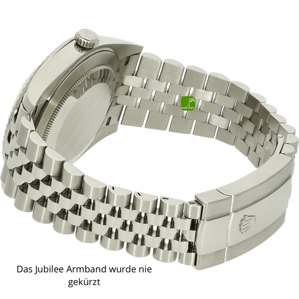 Datejust 41 azzuro jubilee Armband links