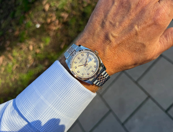 Rolex Datejust 116231 Dia am Arm 