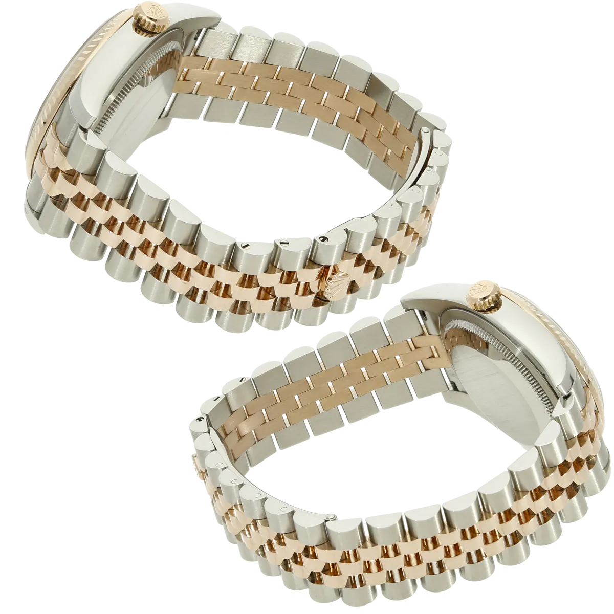 Rolex Datejust 116231 Dia Armband links rechts 