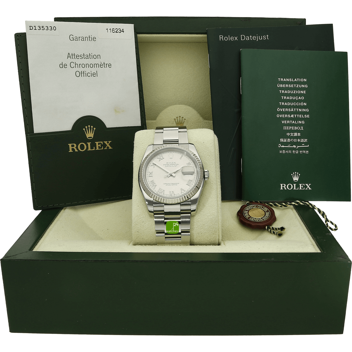 Rolex Datejust 116234 in der Box