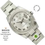 Rolex Datejust 116234 halb liegend