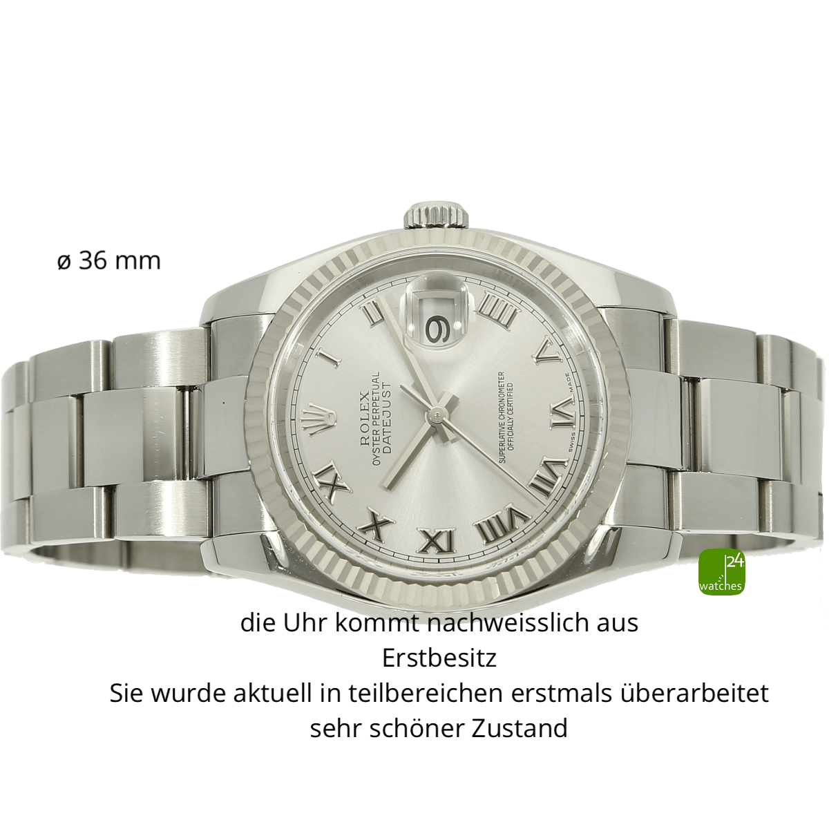 Rolex Datejust 116234 liegend