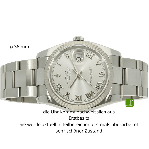 Rolex Datejust 116234 liegend