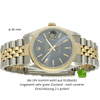 Rolex Datejust 36 16233 blau liegend