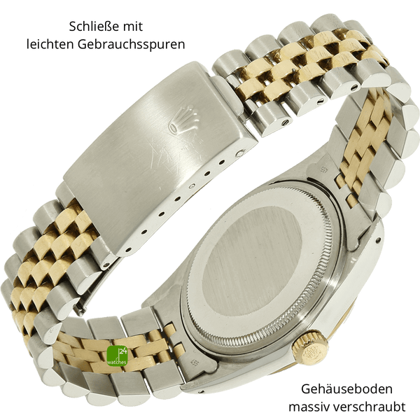 Rolex Stahl Gold Datejust 36 Schliesse zu