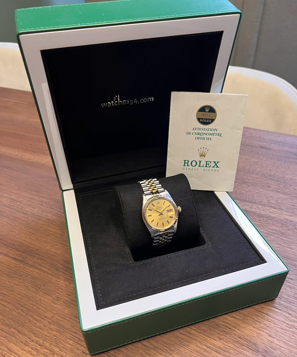 rolex 6013 stahl gold  mit Garantiepapieren