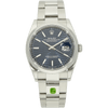 Datejust 36 Motif blau stehend