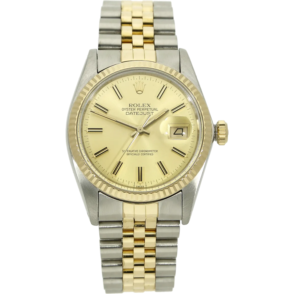 rolex 6013 stahl gold stehend 