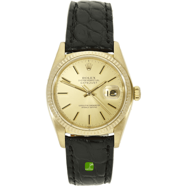 Rolex Datejust 36mm Rolex Uhren In Gold Gold Alte Uhren