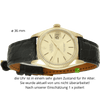 Rolex Datejust Gold 16018 liegend 