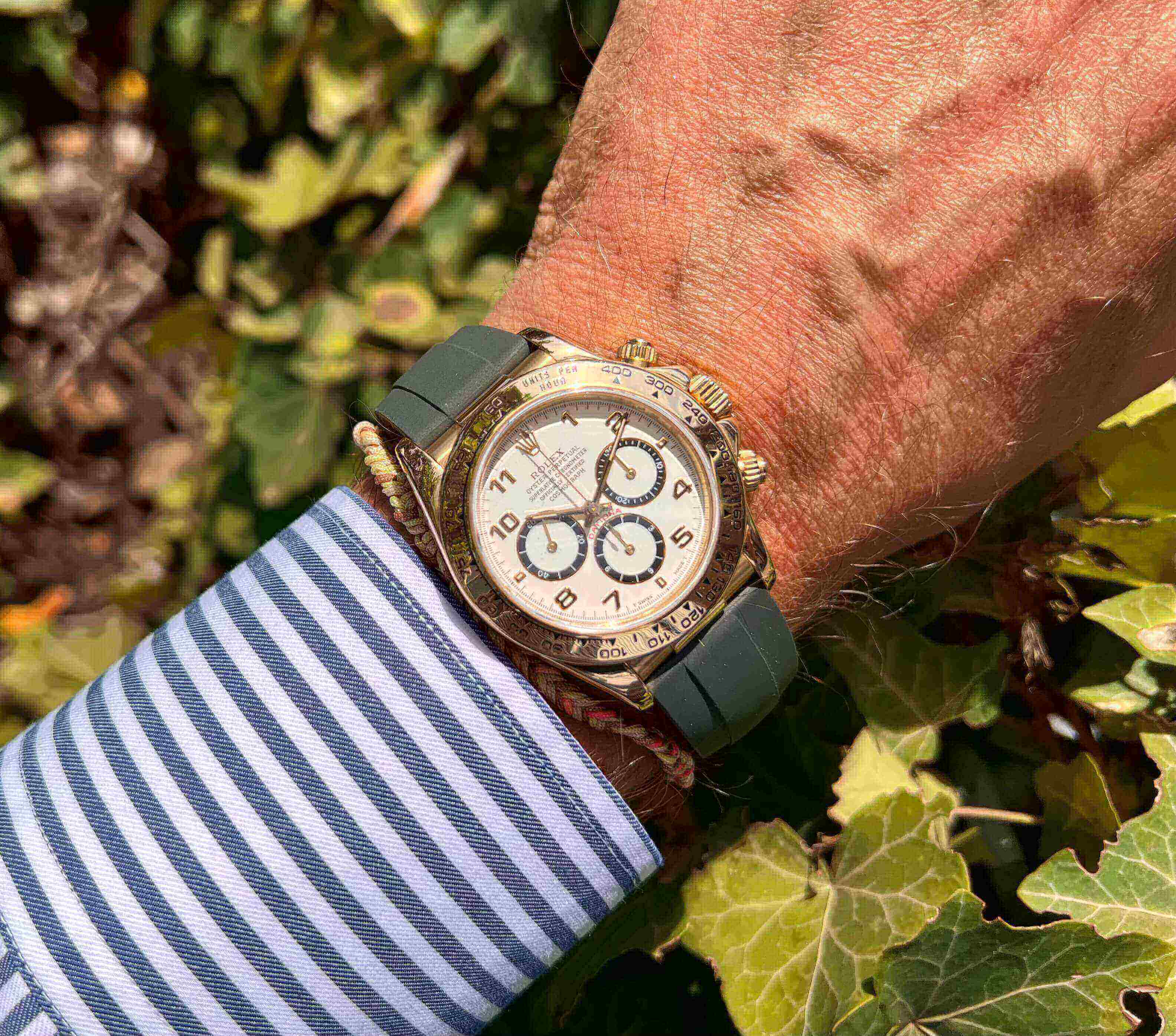 Rolex Daytona Zenith dans le cœur, icône au poignet