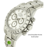 Rolex Daytona Stahl 116520 Gehäuse rechts