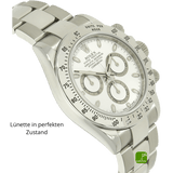 Rolex Daytona Stahl 116520 Gehaeuse links