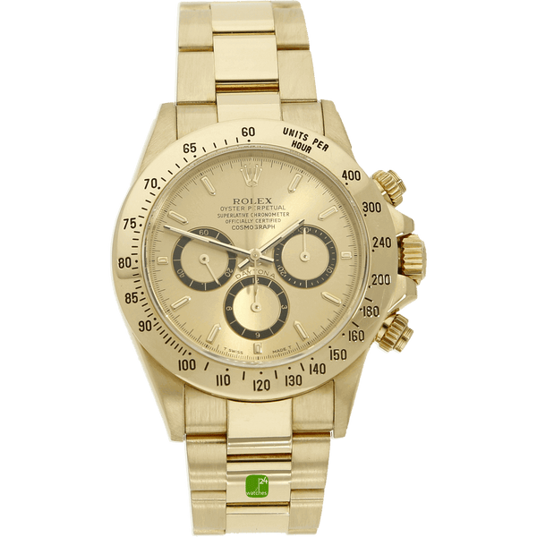 Rolex Zenith Daytona Gold stehend